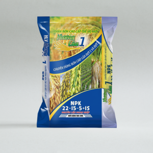 Phân bón Đức Thành Hương Lúa 1 (22.15.5 + 1S)