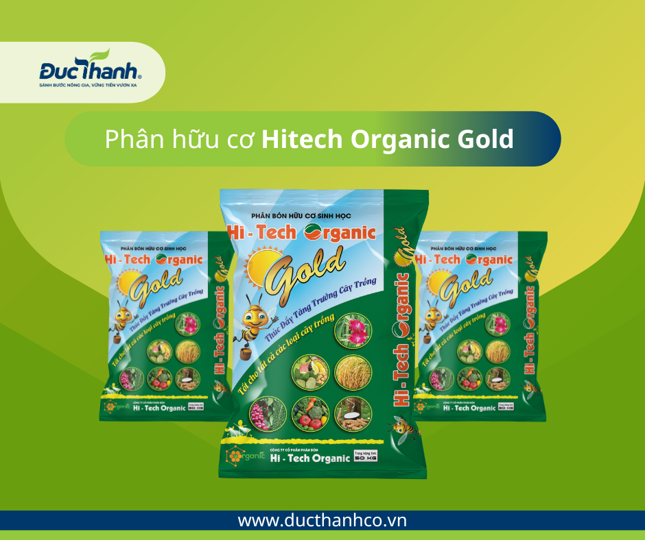 Phân hữu cơ vi sinh Hitech Organic Gold 