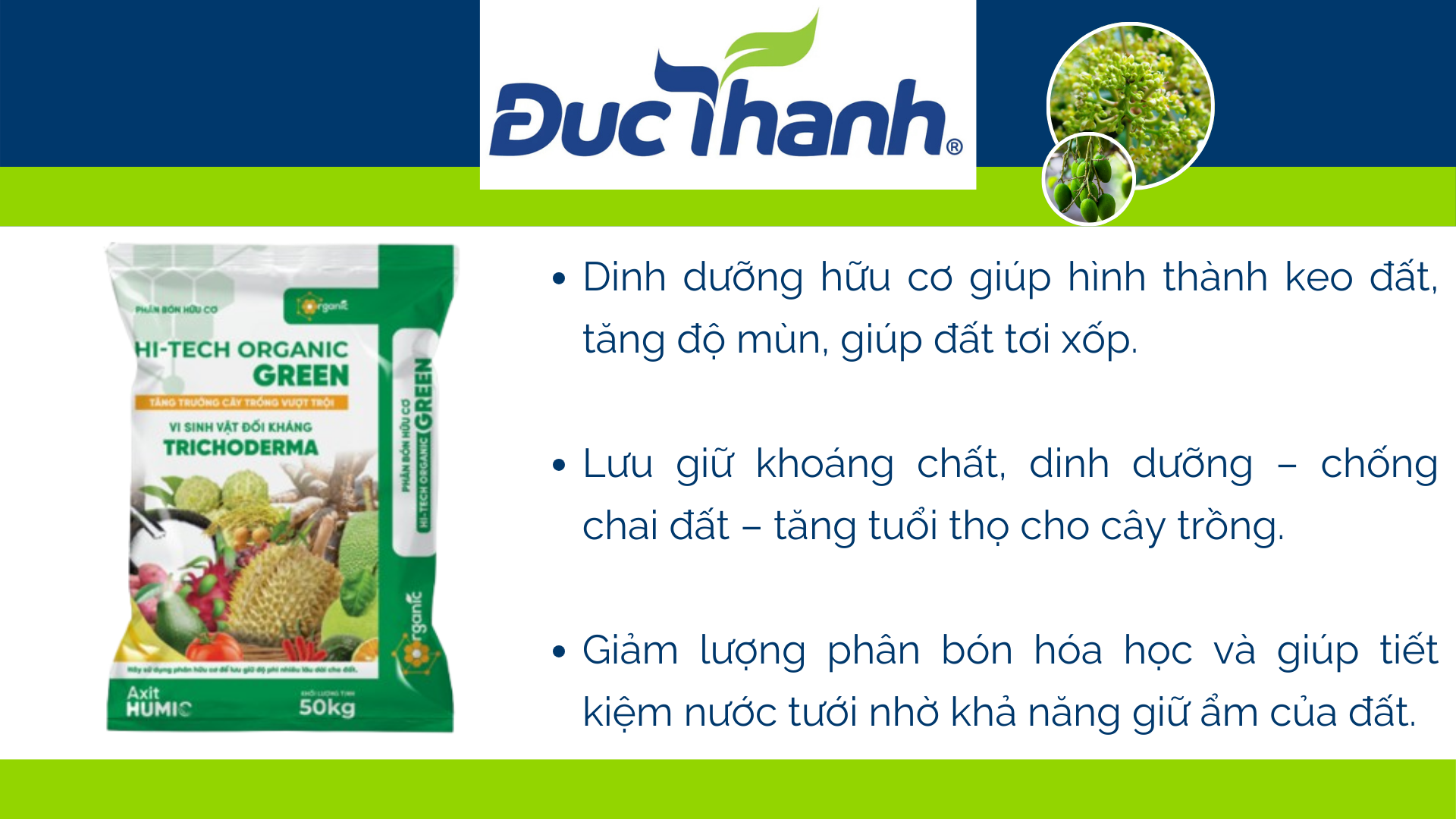 Phân hữu cơ Green Organic