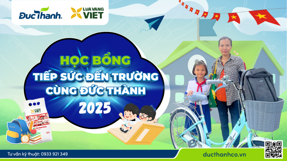 Học bổng “Tiếp sức đến trường cùng Đức Thành”