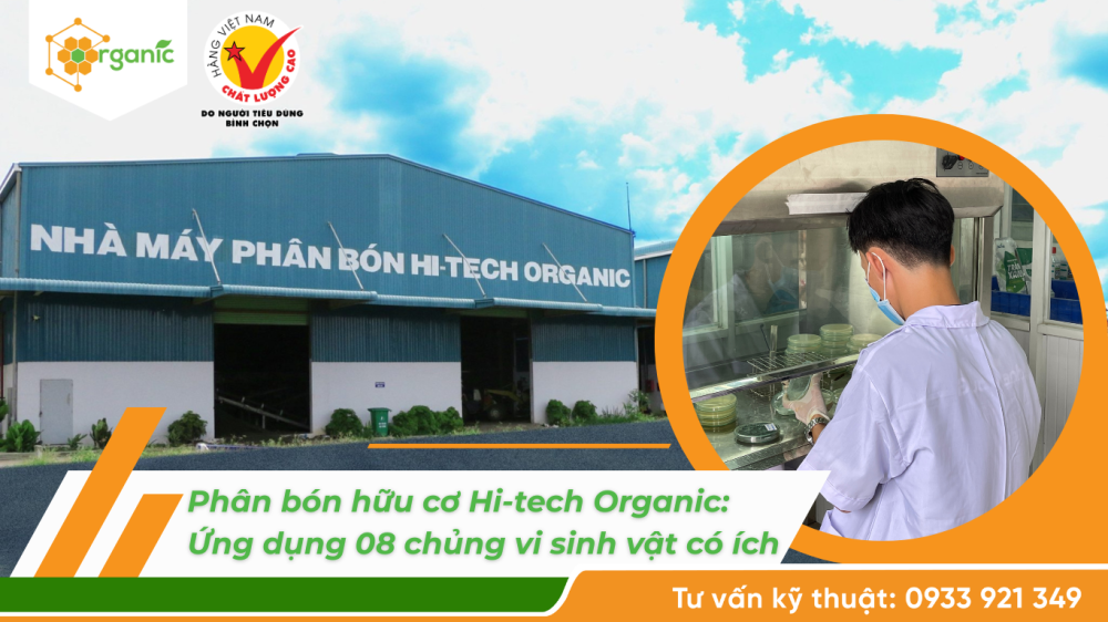 phân bón hữu cơ hi-tech organic