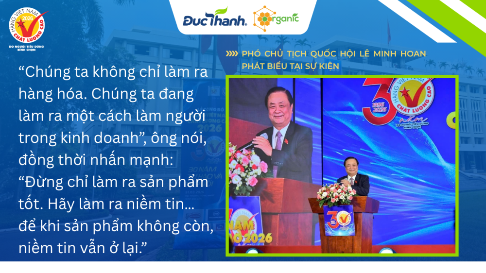 Hình 2. Phó Chủ tịch Quốc hội - Ông Lê Minh Hoan chia sẻ tại sự kiện