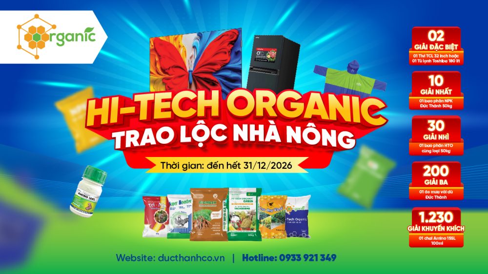 Hi-tech Organic – Trao lộc nhà nông